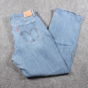 Levi’s 505 Straight Women’s 12 Short W31 L30 Light Wash Mid-Rise Jeans